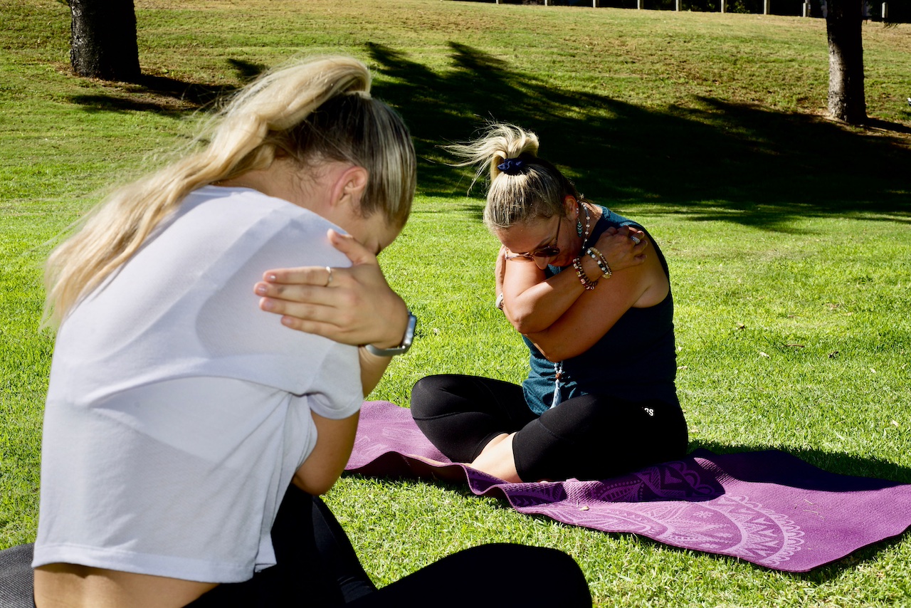 Outdoor Yoga class 3