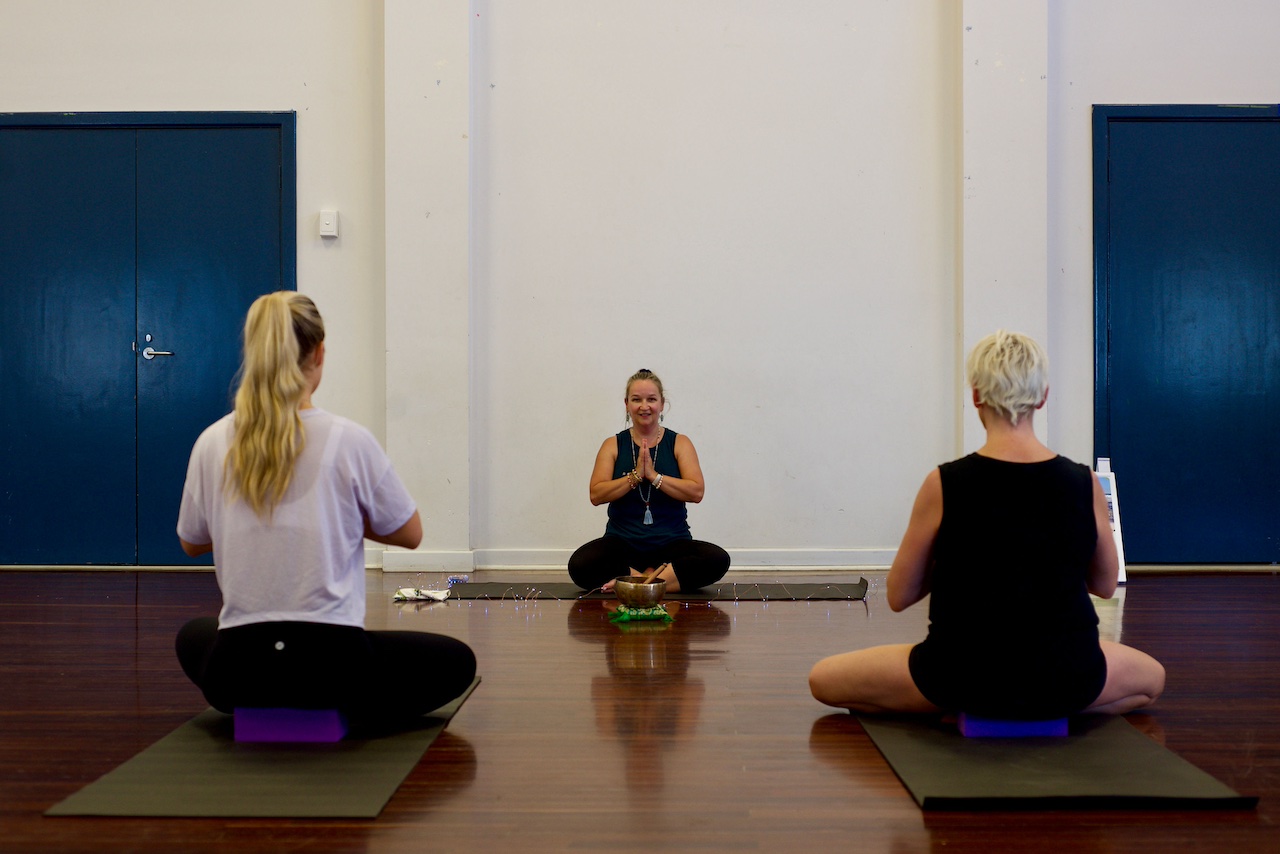 Indoor Yoga class 1